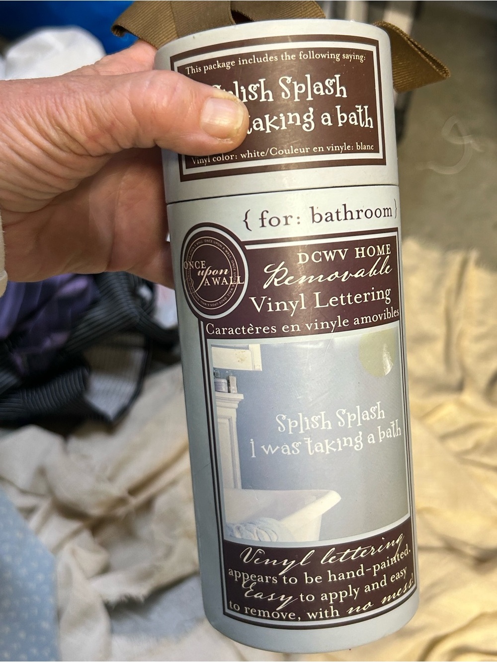 Free w bundle Decal's Vinyl ART Lettering  SPLISH SPLASH I WAS TAKING A Bath